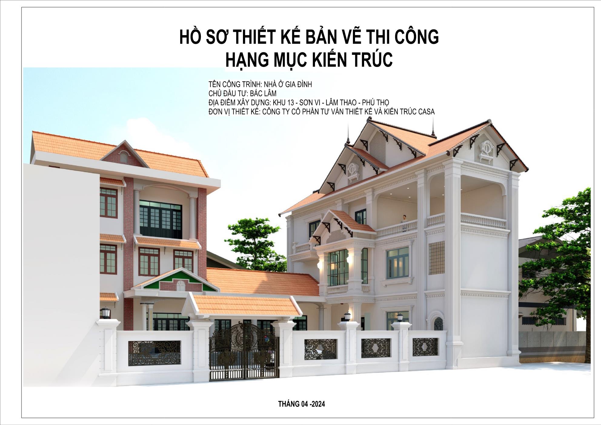 Kiến Trúc Kiểu Pháp
